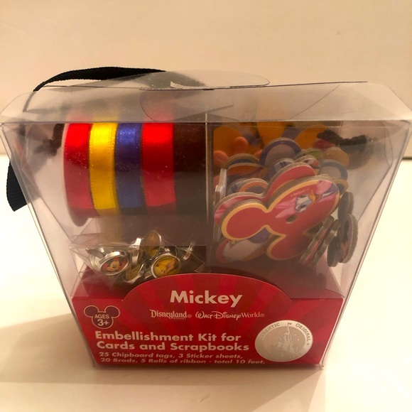 Disney’s Mickey Embellishment Kit for Cards and Scrapbooks - Picture 1 of 10